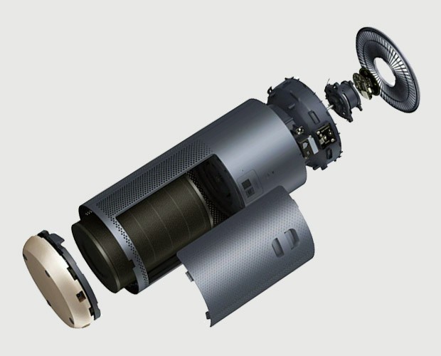 przekrój oczyszczacza Smartmi Air Purifier 2