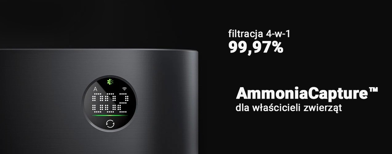 zbliżenie na oczyszczacz Smartmi Air Purifier 3
