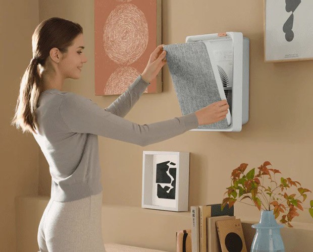 zmiana filtra w Smartmi Air Purifier E1