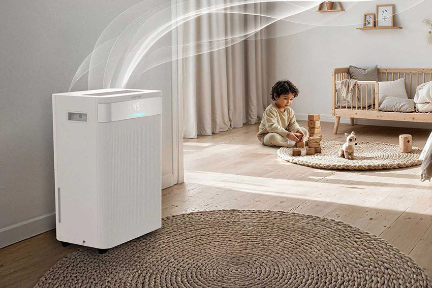 aranżacja osuszacza Venta AD100 w pokoju dziecięcym
