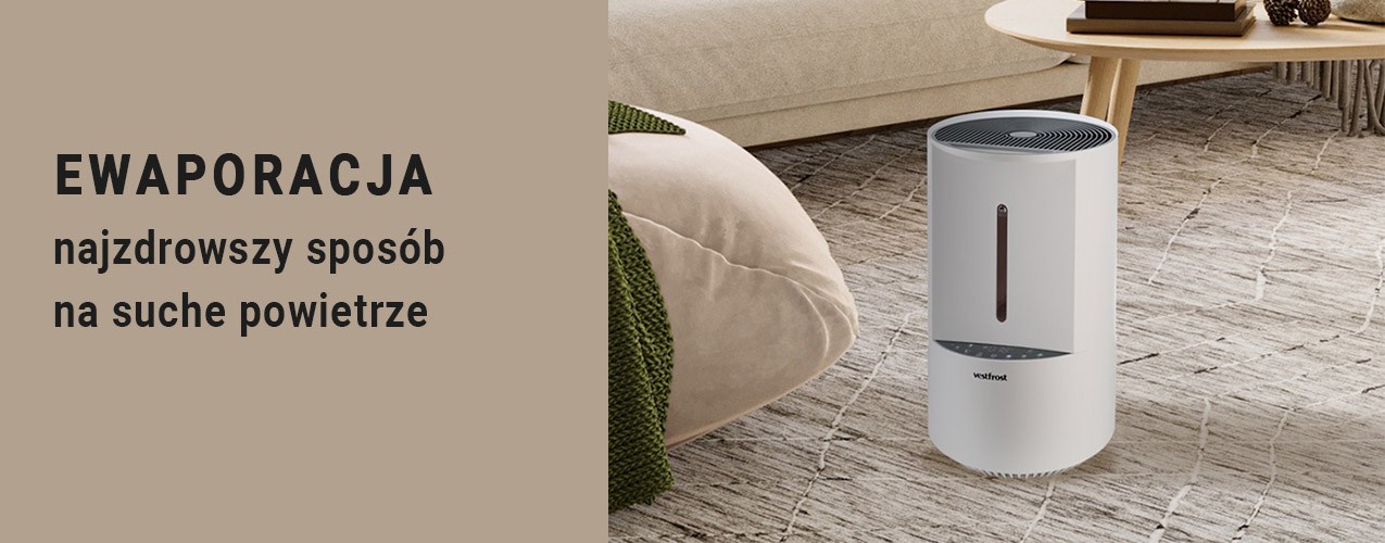 Zasada działania nawilżacza Vestfrost VP-H2I40WH