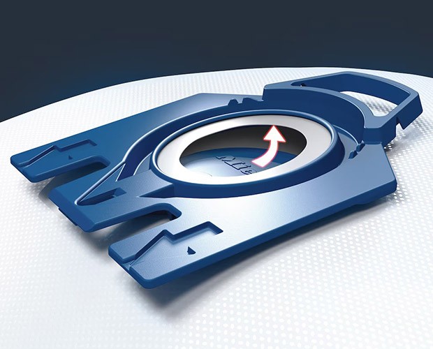 Zbliżenie na worek do odkurzacza Miele