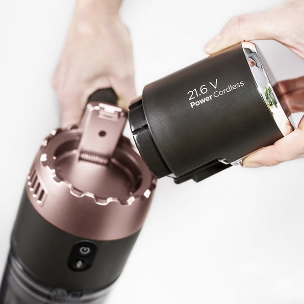 Wymienny akumulator w odkurzaczu Concept VP6025