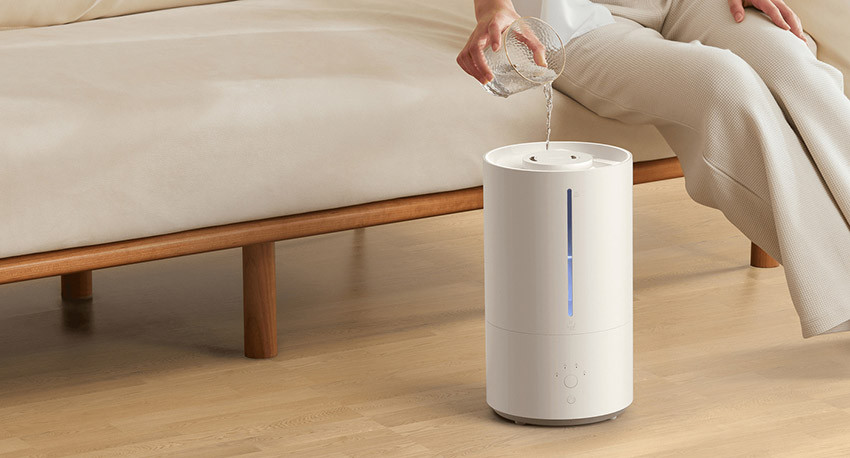 Uzupełnianie Xiaomi Smart Humidifier 2 po zdjęciu pokrywy