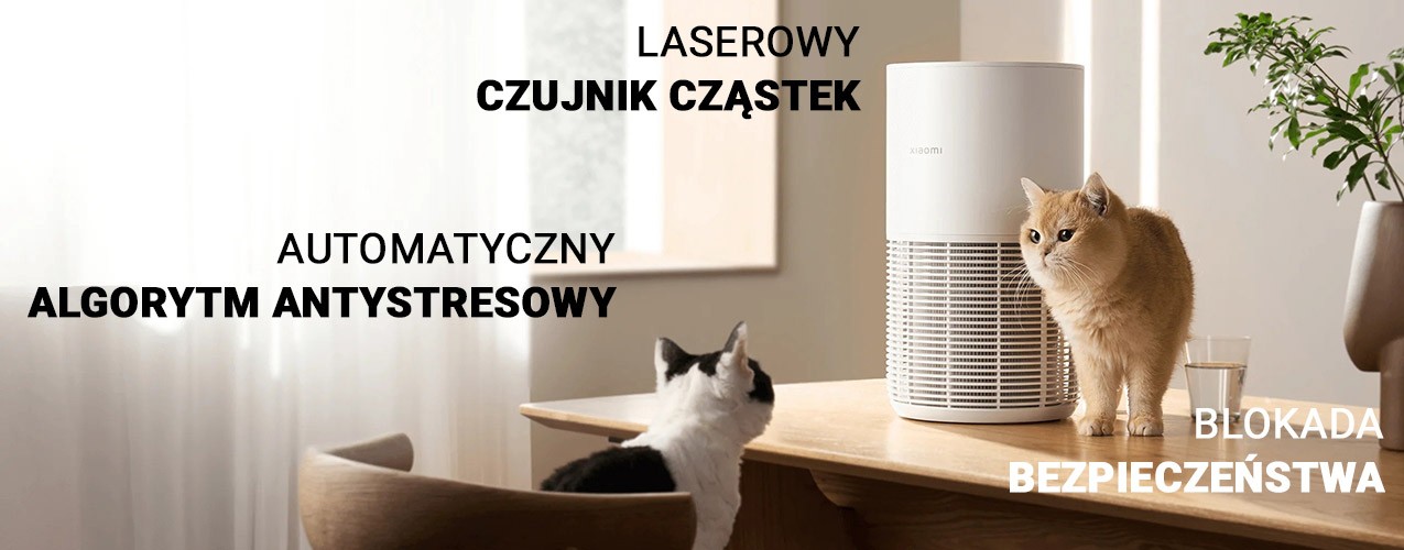 Xiaomi Smart Pet Care Air Purifier dla właścicieli zwierząt