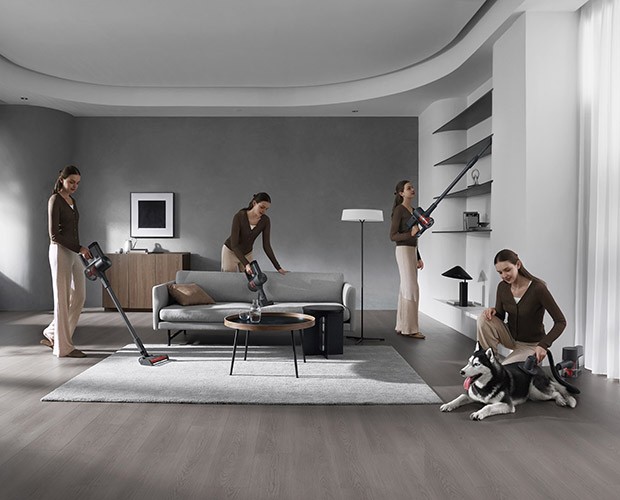 odkurzanie różnych powierzchni przez Vacuum Cleaner G20 Max