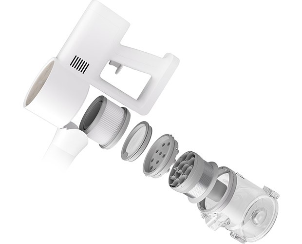 etapy filtracji w odkurzaczu Xiaomi Vacuum Cleaner G20