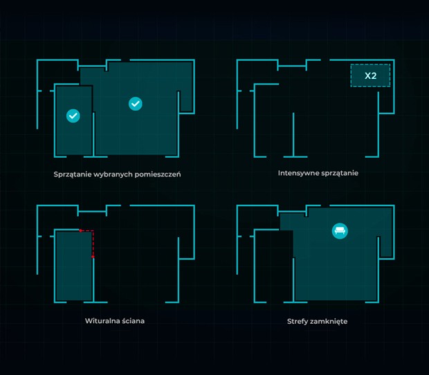 Sterowanie za pomocą aplikacji mobilnej - Viomi V3