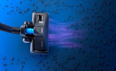 Moc ssania odkurzacza ręcznego Philips