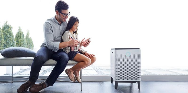 Oczyszczacz Coway Airmega 300s - aranżacja