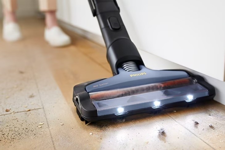 Diody LED w odkurzaczu bezprzewodowym Philips