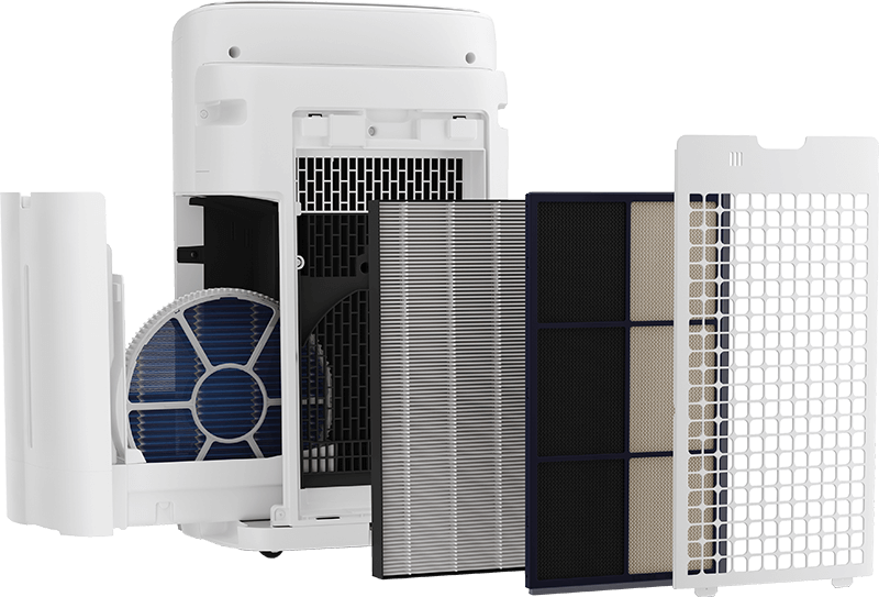 Oczyszczacz Sharp - filtracja