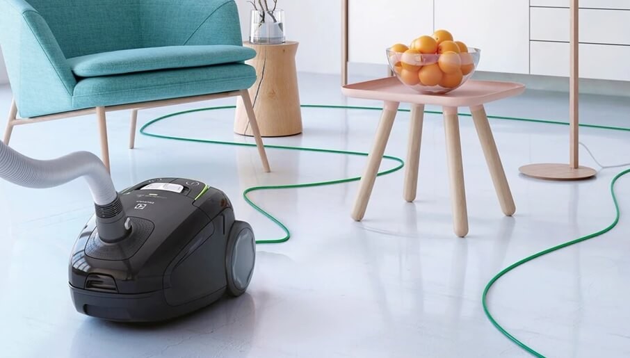 System Motion Control w odkurzaczu workowym Electrolux 