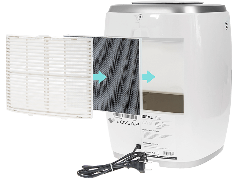 Filtracja w nawilżaczach powietrza IDEAL