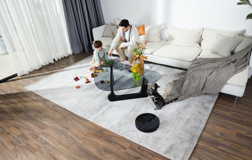 Robot sprzątający do sierści