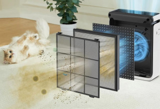 Levoit Vital 100S - etapy filtracji