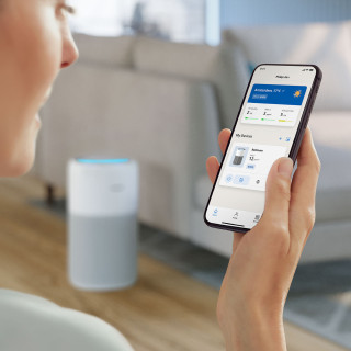 Philips AC2220/10 - obsługa oczyszczacza przez telefon