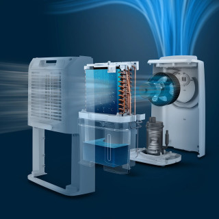 Philips DE3306/11 - przekrój osuszacza