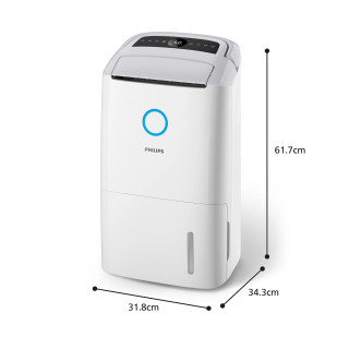 Philips DE5305/11 - wymiary osuszacza