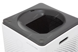 Coway Airmega 300S widok z góry, kratka wywiewu, panel sterowania