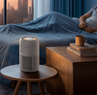 Philips AC0720/10 - aranżacja w sypialni