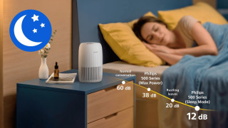 Philips AC0520/10 - aranżacja w sypialni