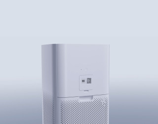 Mijia Smart Air Purifier 6 - widok tył, klapka czujnika