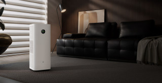 Mijia Smart Air Purifier 6 Plus - aranżacja oczyszczacza w sypialni