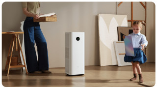 Mijia Smart Air Purifier Max - aranżacja oczyszczacza w pracowni
