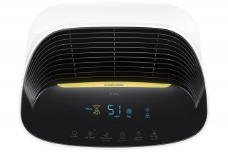 Samsung AX60R5080WD - wskaźnik informujący o umiarkowanej jakości powietrza