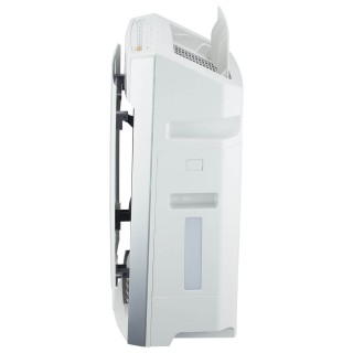 Panasonic F-VXR50G-W z boku, otwarta żaluzja