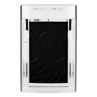 Panasonic F-VXR50G-W widok z tyłu, filtr węglowy w urządzeniu