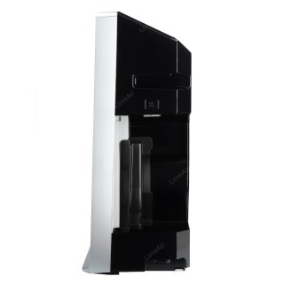 Panasonic F-VXR70G-K widok bok, wyciągnięty zbiornik na wodę