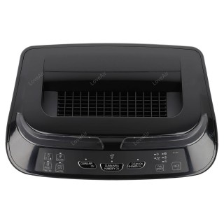 Sharp KC-A50EUB widok góra, panel sterowania, wywiew powietrza