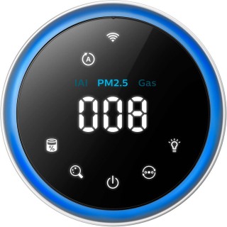 Philips AC3059/50 wyświetlacz wskazuje dobrą jakość powietrza