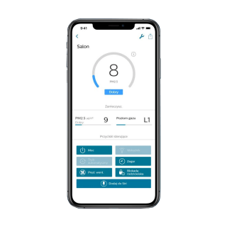 Zrzut z aplikacji Clean Home+