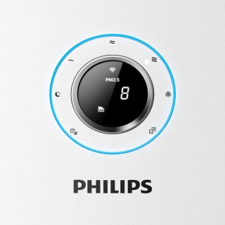 Philips AC5659/10 dobra jakość powietrza, wyświetlacz wskazujący poziom PM2.5