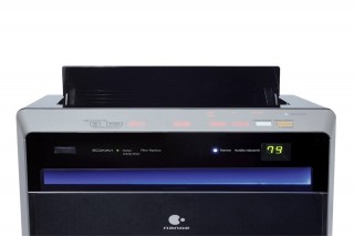 Panasonic F-VXR90G-K sygnalizator czystości wskazuje dobrą jakość powietrza