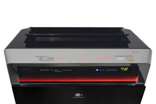 Panasonic F-VXR90G-K widok góra, panel sterowania i wyświetlacz