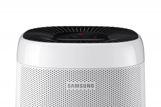 Samsung AX34R3020WW górna część, wskaźnik pokazuje złą jakość powietrza