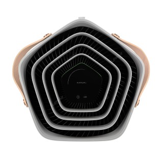 Electrolux Pure A9 PA91-604GY wyświetlacz wskazujacy średnią prędkość powietrza