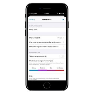Philips Dual Scan AC3854/50 zrzut z aplikacji Clean Home +