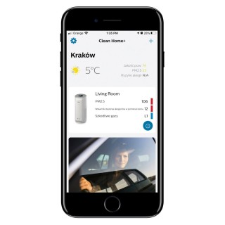 Philips Dual Scan AC3854/50 zrzut z aplikacji Clean Home +