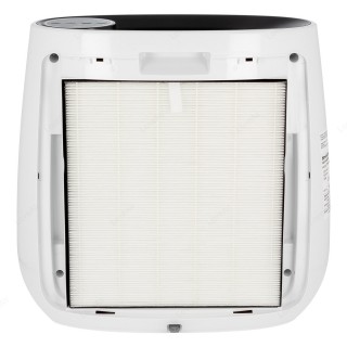 Sharp FP-J30EUB - widok z tyłu, filtr HEPA w urządzeniu