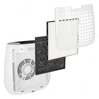 Sharp FP-J30EUB - rozłożone filtry