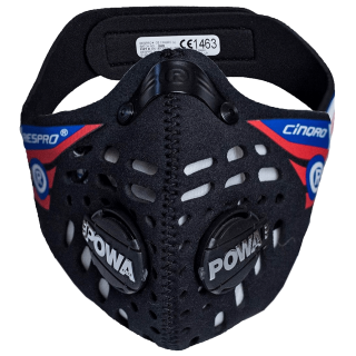 Maska antysmogowa Respro CE Cinqro Black