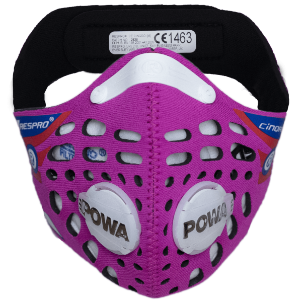Maska antysmogowa Respro CE Cinqro Pink