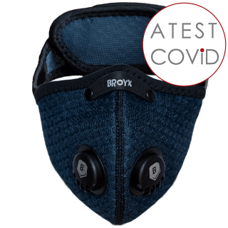 Maska antysmogowa Broyx Sport Alfa Navy Blue