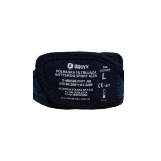 Broyx Sport Alfa Navy Blue zbliżenie na rzep