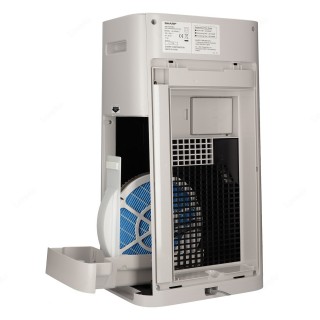 Sharp UA-HG40E-L - widok z tyłu, filtr nawilżacza